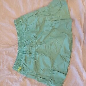 American Girl Green Bubble Mini Skirt Casual